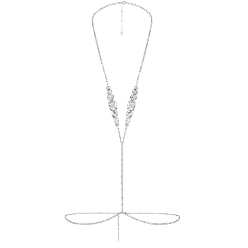 Swarovski x SKIMS V BODY CHAIN (Silver) open box